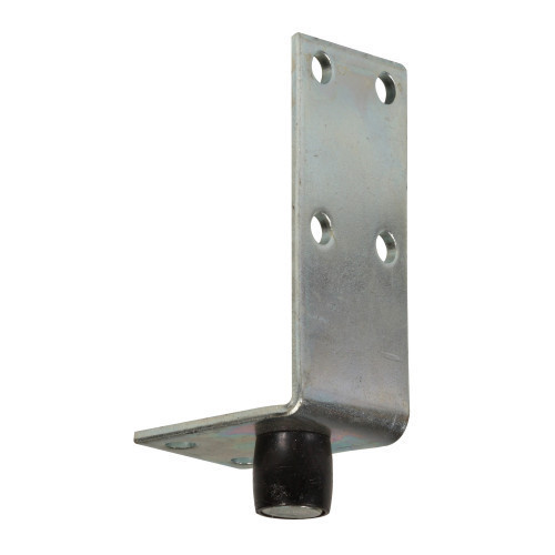 Series 20 Bottom Guide Nylon Roller 14mm Dia On Angled Steel Plate