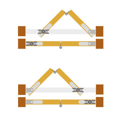 Tommafold Interior Top Hung With Bottom Guide Sliding Door Kit 2