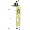 Series Mini 2 Point Fixing Brass Plated Retractable Guide