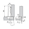 Blum Hinge Cliptop Sprung 107° Full Overlay - 75T1550