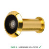 Door Viewer 180° Brass