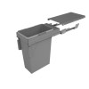 Select Storage Premium Euro Pull Out Bin 300mm Cabinet Width (1 x 35lt)