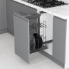 Select Pan Holder Unit with Full Extension Blum Runners