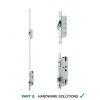 Reliance D80 Multipoint Lock Kit for 44mm Doors - Right Hand, 45mm Backset with Autolatch Adjustable Keeps