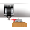 TommaSlide 100 Fast Fix, Soft Close Single Door Fitting Set, 40kg Capacity