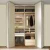 Furnfold Fitting Kit For 2 Panels, 1 x Top Roller & Bottom Guide, 3 x Hinges (Does not include track)