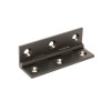 Select Cabinet Hinge 63.5 x 35.5mm Pair With Screws Gunmetal