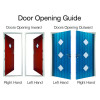 Reliance D10S Multipoint Lock Kit for 68mm Doors - Left Hand, 16mm Faceplate, 45mm Backset with Adjustable Keeps