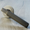 Select Columbus Lever Knurled On 50x6mm Rose Antique Brass