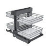 Select Magic Corner Unit, Universal, 500mm, Chrome