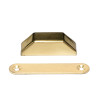 SELECT XV Satin Brass Magnetic Catch Surface Fix 2/5Kg