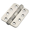 Ball Bearing Butt Hinge Radius Corners 102mm Grade 13 SSS, Pair