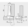 Blum Hinge Cliptop Sprung 107° Full Overlay - 75T1550