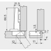 Blum Hinge Soft Close Cliptop Blumotion 110° Full Overlay - 71B3550