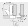 Blum Hinge Cliptop Nil Protrusion 155° 71T7550