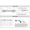 Zipbolt Mitre Connector M8 x 135mm QT11.600