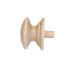 Beech Classic Spigot Knob Diameter 34mm