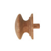 Mahogany Classic Spigot Knob Diameter 54mm