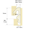 Aquamac 124 Joinery Seal Bronze 125m Roll