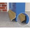 Rain Deflector 20 914mm Mill Aluminium