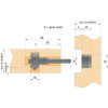 Easycon 50 Stair Connectors, pk/25