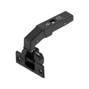 CLIP top BLUMOTION INSET angled hinge for blind corner applications, onyx black