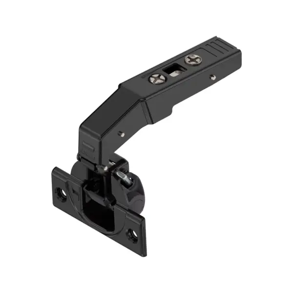 CLIP top BLUMOTION INSET angled hinge for blind corner applications, onyx black