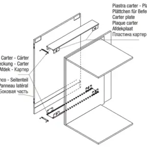 ConcealX Side Panel Connector Kit for Folding Door