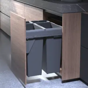 PURE Premium Euro Pull-Out Waste Bin