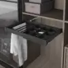 PURE Drawer and Trouser Rack Anthracite Lifestyle