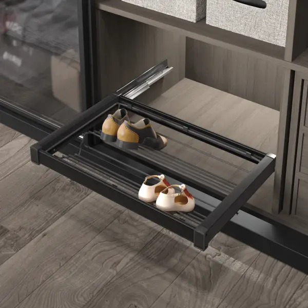 PURE Aluminium Shoe Holder with Undermout Runners