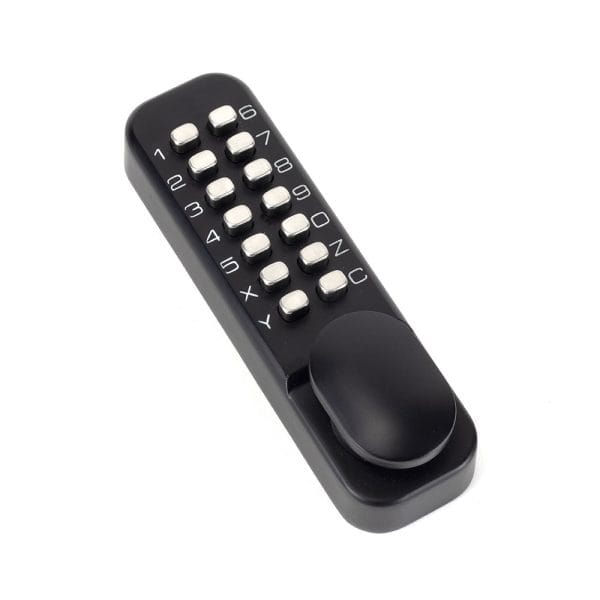 Black Digital Keypad Lock + 60mm Backset Latch Bolt
