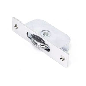 Polished Chrome Square Ended Sash Pulley