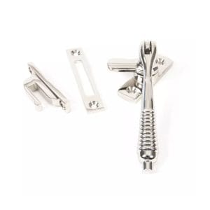 Polished Nickel Locking Reeded Fastener