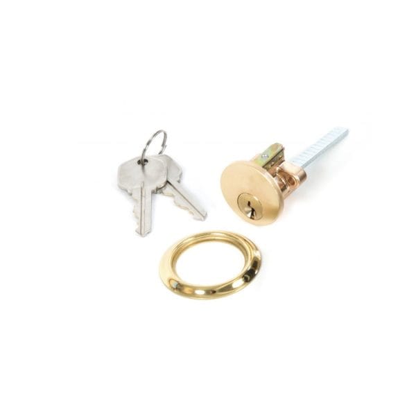 Polished Brass Rim Cylinder KA