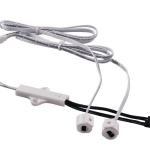 Select Double Door Sensor Switch, IR, White