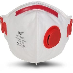 FFP3 Fold Flat Valved Masks - 10 Pack