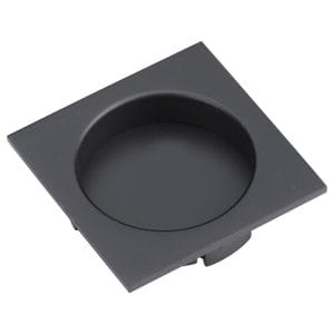SLD Square Flush Pull Pair Black Matt