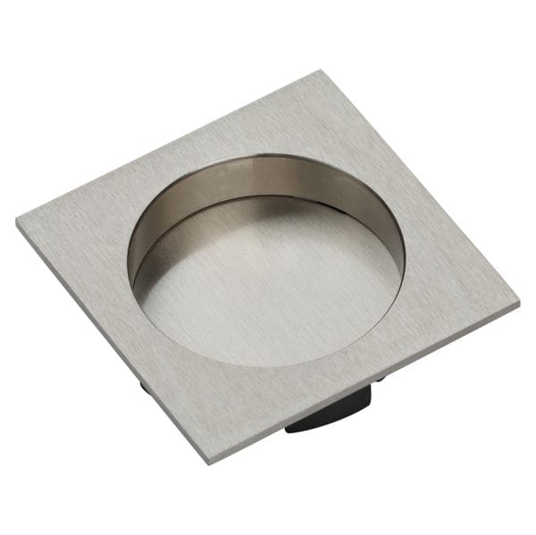 SLD Square Flush Pull Pair Satin Nickel