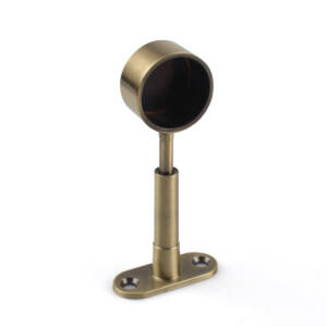 PURE Wardrobe Rail Die Cast End Bracket 25mm