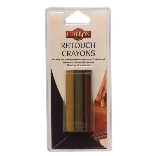Liberon Retouch Crayons 3pk