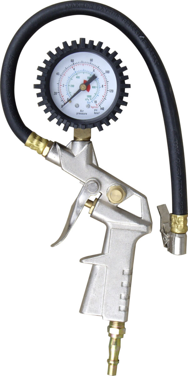 Tyre Inflator With Gauge