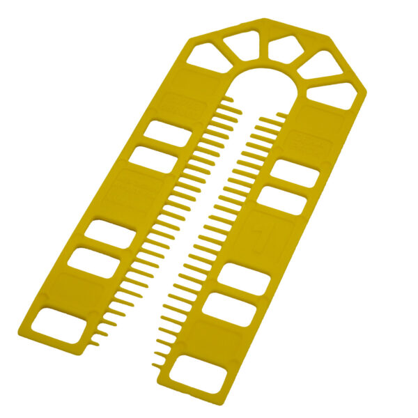 Large Batten Packers 101 × 43 × 1mm Yellow