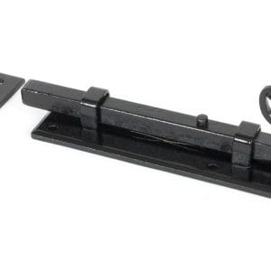 Anvil 8" shepherd's crook universal bolt, black
