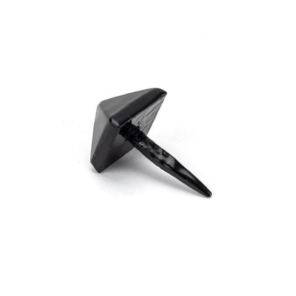 Pyramid Door Stud, Small, 15mm x 15mm, Black