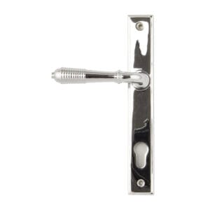 Anvil Reeded Slimline Espag Handle, Polished Chrome