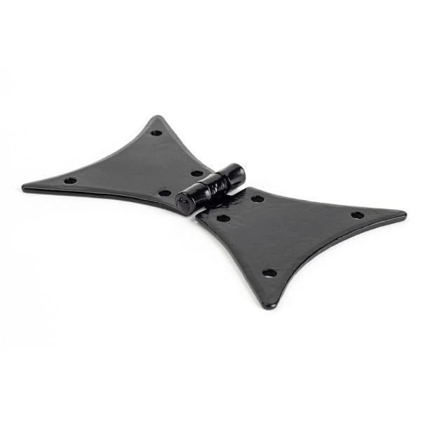5” Large Butterfly Hinge, Black, Pair