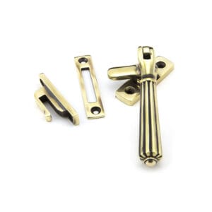Aged Brass Locking Hinton Fastener