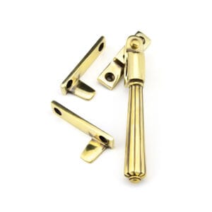 Aged Brass Night-Vent Locking Hinton Fastener