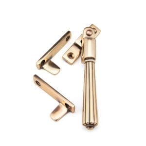 Anvil Hinton Night Vent Locking Fastener, Polished Bronze